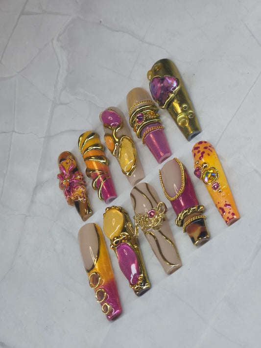 "Ethereal Eclipse" Press-On Nails Set
