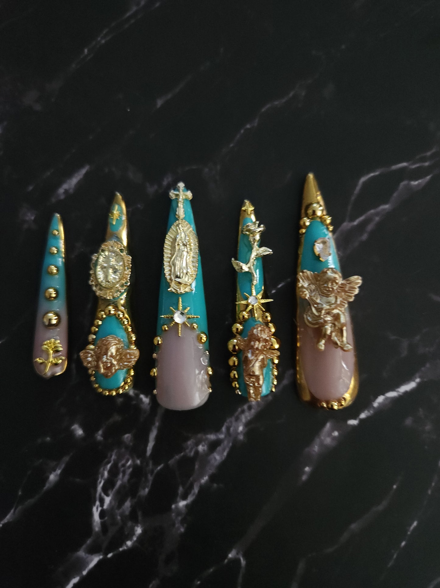 "Holy Chic" Press-On Nails Set