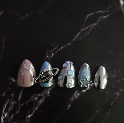 "Galactic Dream " Press-On Nails Set