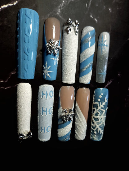 "Icy Couture" Press-On Nails Set