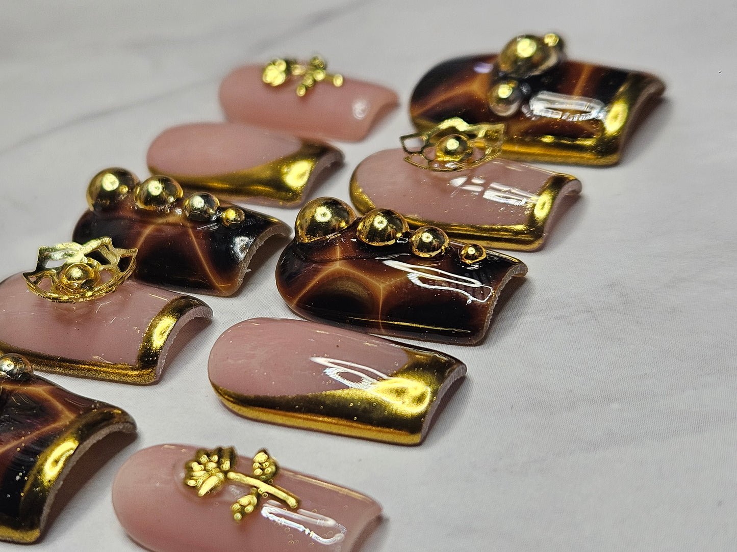 "Boujee Babe" Press-On Nails Set