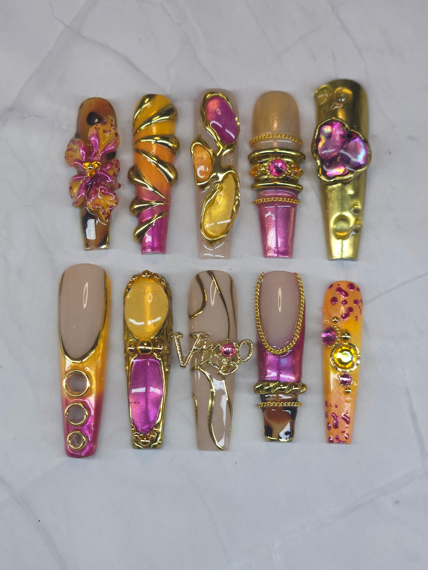 "Ethereal Eclipse" Press-On Nails Set
