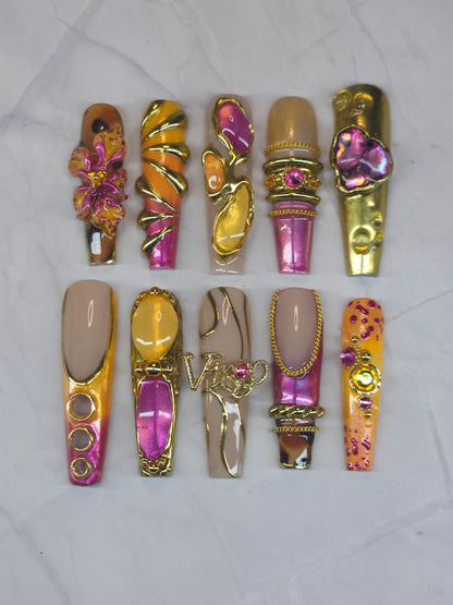 "Ethereal Eclipse" Press-On Nails Set