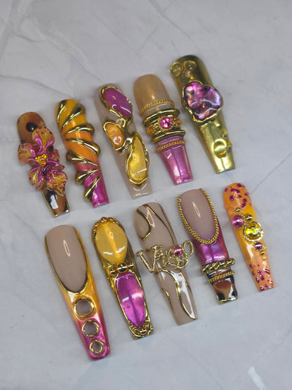 "Ethereal Eclipse" Press-On Nails Set
