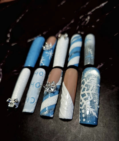 "Icy Couture" Press-On Nails Set