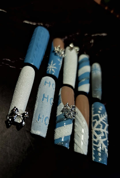 "Icy Couture" Press-On Nails Set