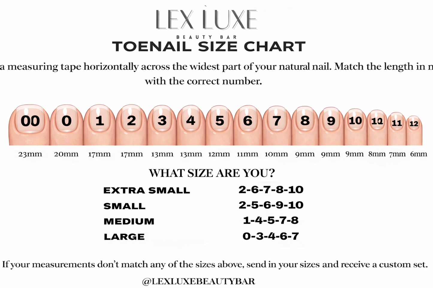 Nail Sizing Kit