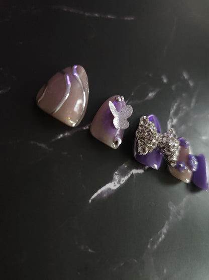 "Butterfly Effect" Press-On Nails Set