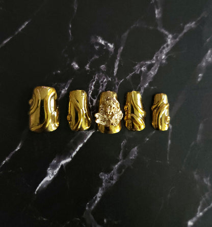 "Angel Aura" Press-On Nails Set