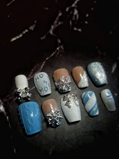 "Icy Couture" Press-On Nails Set