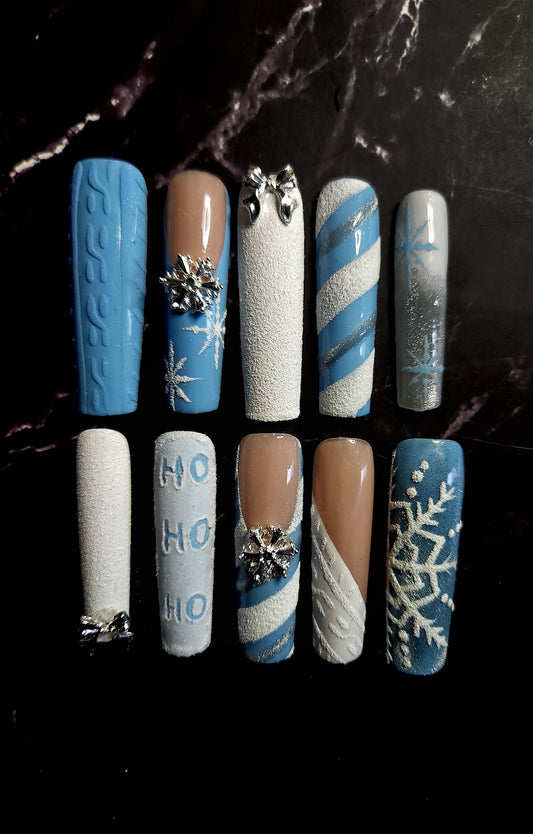 "Icy Couture" Press-On Nails Set