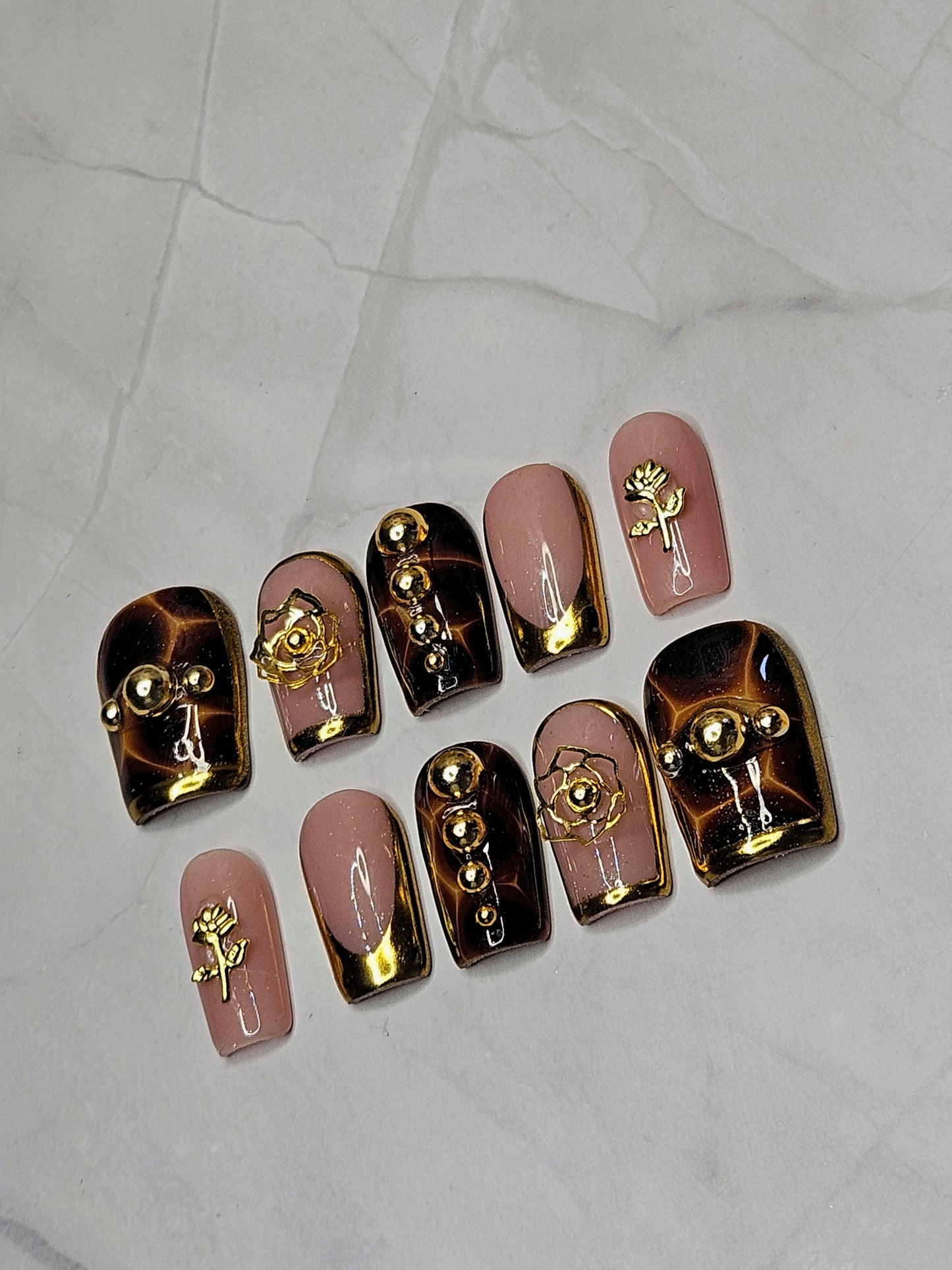 "Boujee Babe" Press-On Nails Set