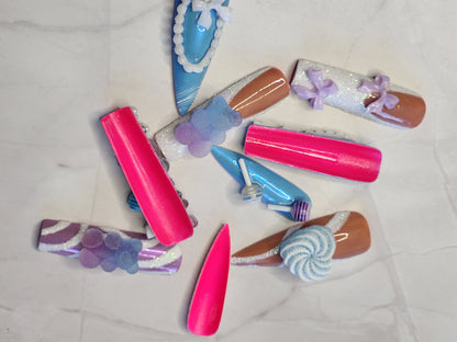 "Sweet Tooth" Press-On Nails Set