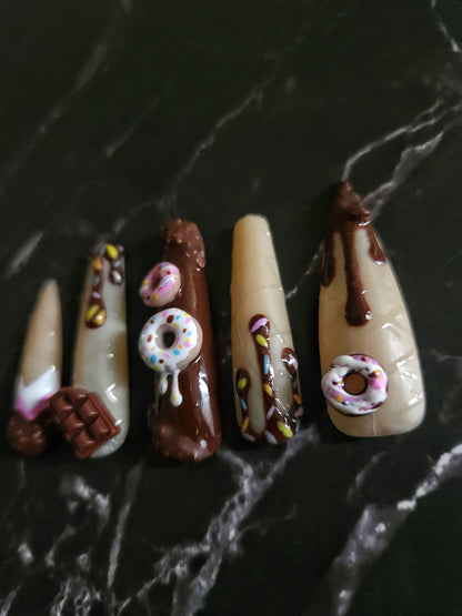 "Sugar Rush " Press-On Nails Set